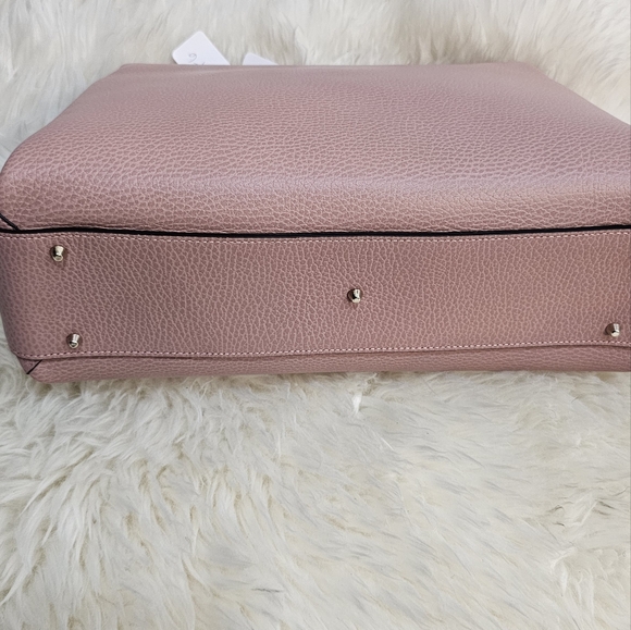 GUCCI  DOLLAR CALFSKIN INTERLOCKING G  TOTE_BEIGE_MEDIUM_ - Picture 15 of 17